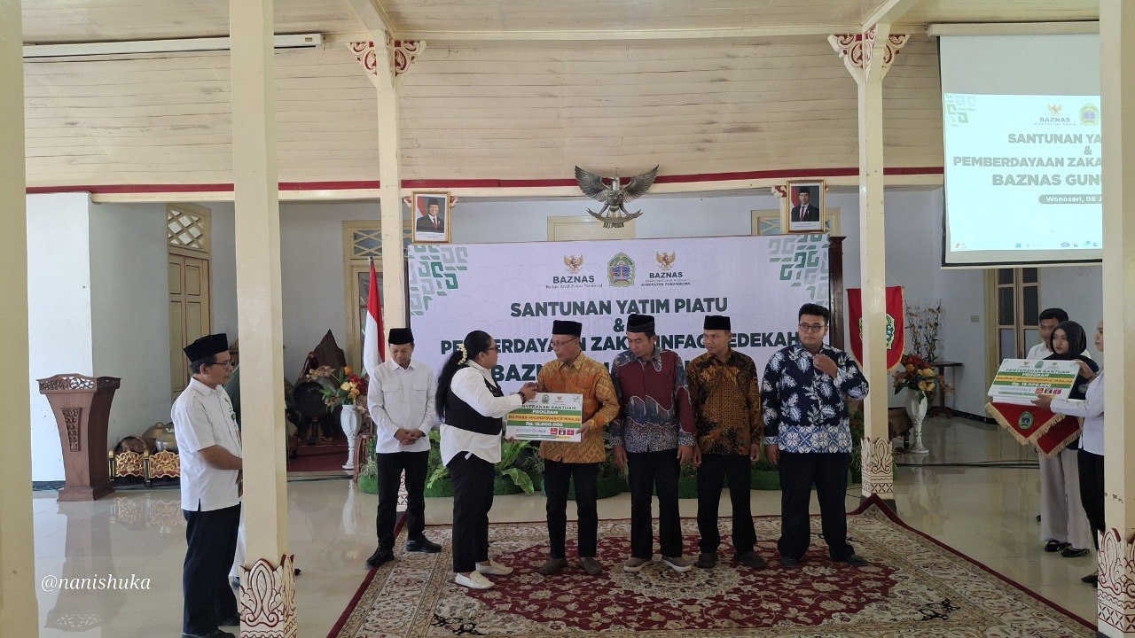 Baznas Gunungkidul Salurkan Dana Santunan Untuk Ribuan Siswa - foto pendukung-3