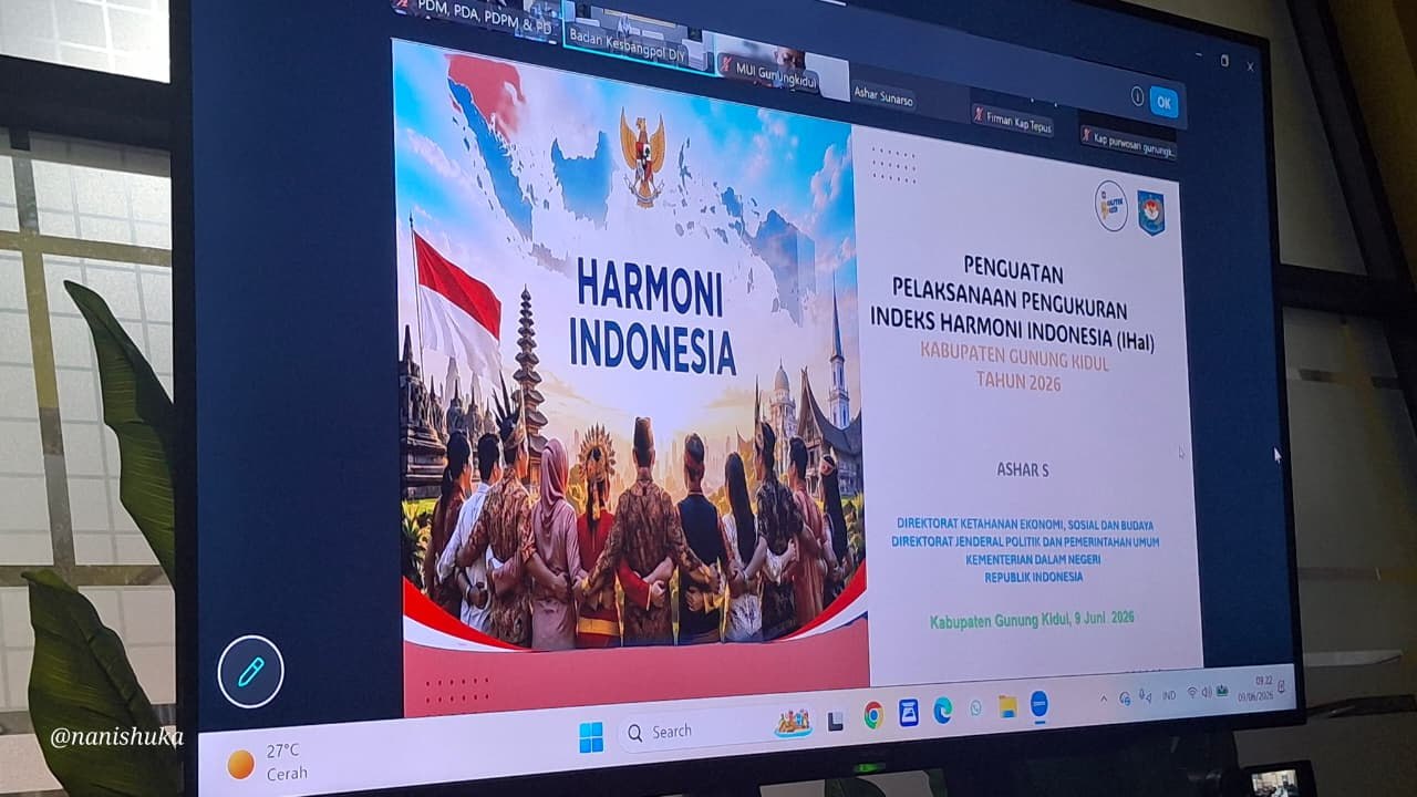 Forum Penguatan Indeks Harmoni Indonesia Digelar di Gunungkidul