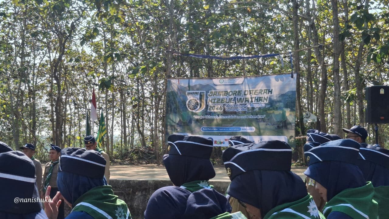 Ratusan Pandu HW Bergembira Bersama Dalam Jambore Daerah Gunungkidul 2026 - foto pendukung-2