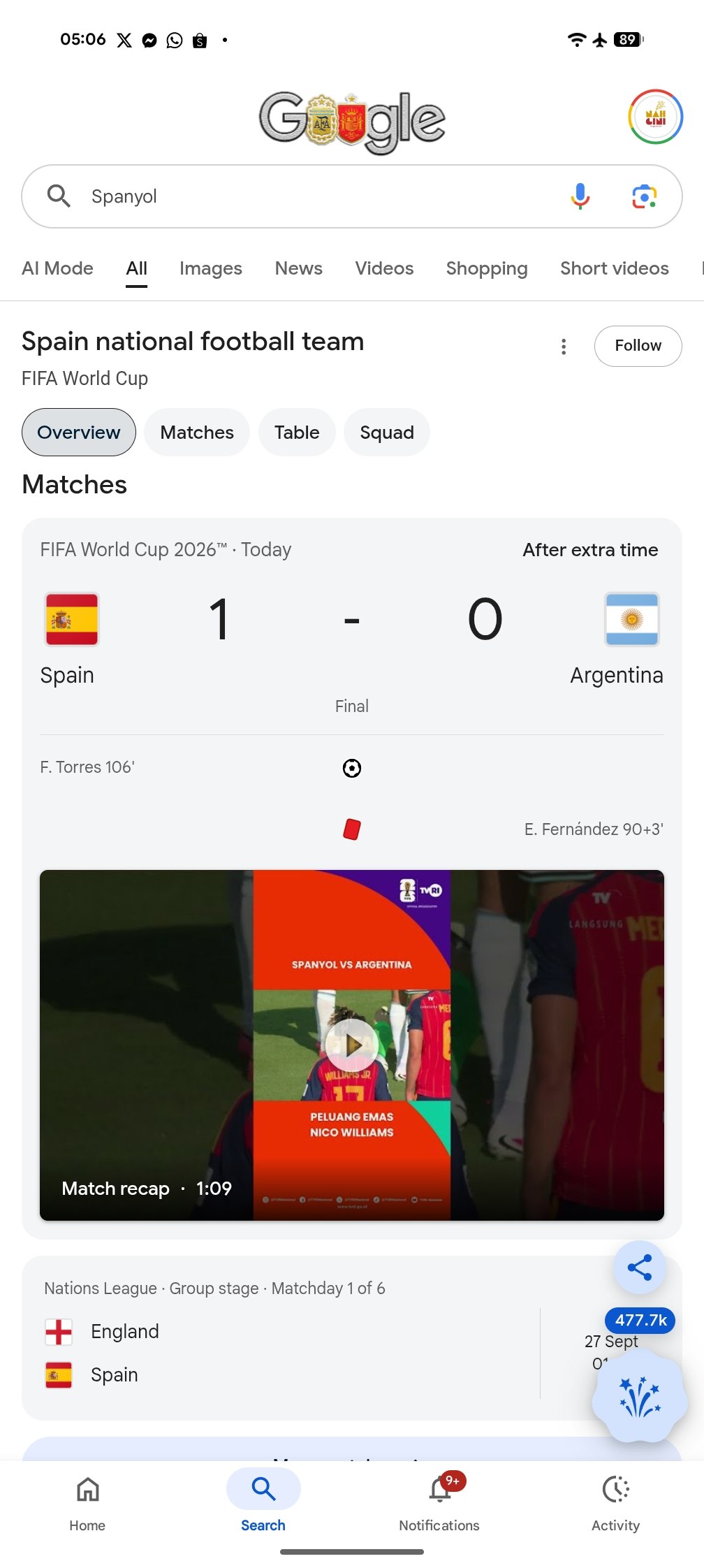 # Spanyol Juara Dunia 2026! Kalahkan Argentina 1-0, Ferran Torres Jadi Pahlawan di Final Dramatis