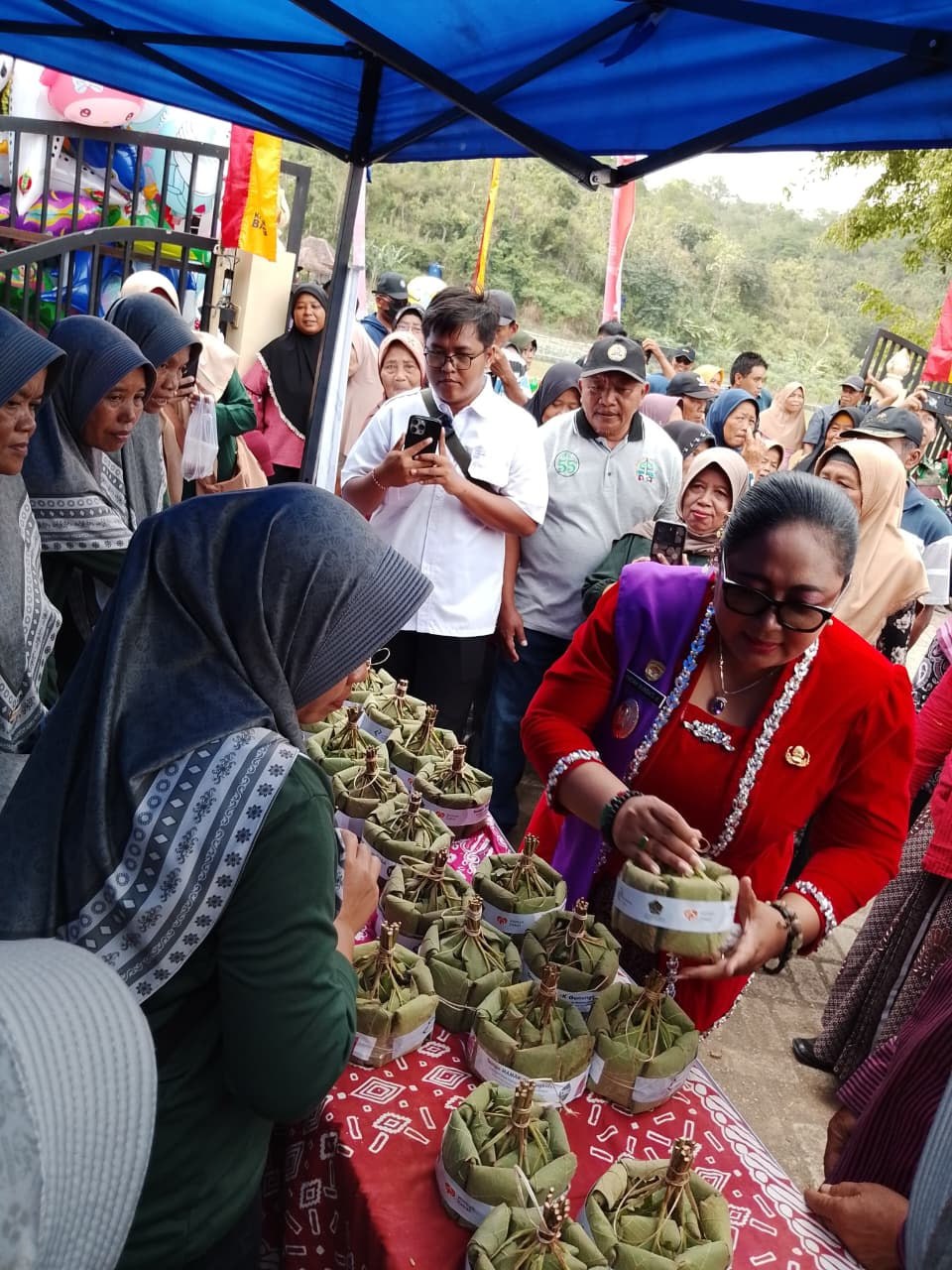 Tempe Godong Jati Balong Girisubo Memikat Hati Bupati